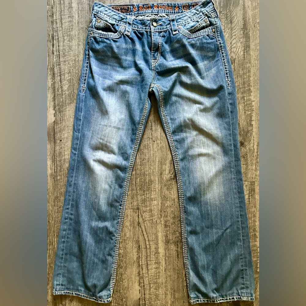 Easy Boot Rock Revival Women's Jeans